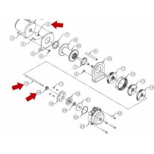 Drivaxel, 1.5ci (SP)