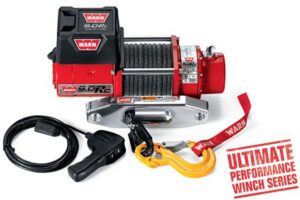 WARN vinsch, 9.0Rc, 9000 lbs, Rock-Crawler-vinsch, 12VDC, 15 m x 3/8 lina