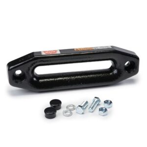 Hawse fairlead, standard, svart