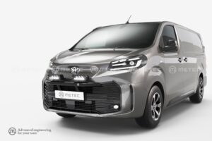 Lamphållare för 3 lampor, Peugeot Expert 2024– (svart)