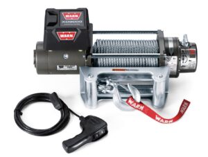 Vinsch, XD9000, 12V, 100′, rullfairlead, lång motor