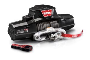 WARN ZEON 10-S PLATINUM vinsch, 4500 kg, 12VDC, 8 mm x 30 m syntetiskt rep