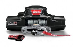 WARN ZEON 12-S PLATINUM, 5400 kg/12VDC, fjärrkontroll, syntetlina