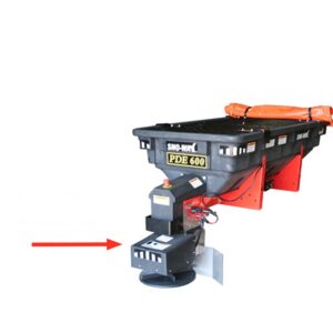 SNO-WAY ränna för RVB-spridare, kort 40 cm