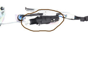 RKE-ställdon, kraftigt (solenoid) Isuzu RG01 2021–