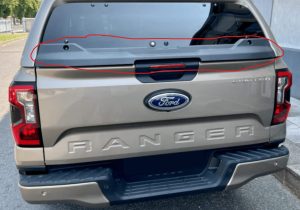 Ändlist flakkåpa Ford Ranger INJECTION ACA FORD P703_BLACK reservdel