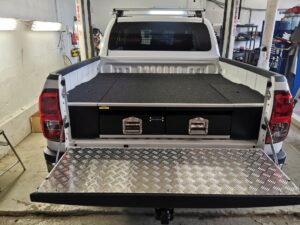 Lådsystem, 1500 mm, Toyota Hilux Revo D/C 2016–