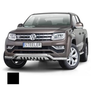 Stötfångarrör nedre, VW Amarok 2016–, Ø70 mm, svart