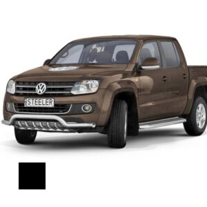 Stötfångarrör nedre, VW Amarok 2009–2016, Ø70 mm, svart