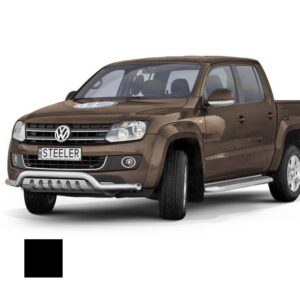 Stötfångarrör nedre, VW Amarok 2009–2016, Ø70 mm, svart