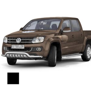 Stötfångarrör nedre, VW Amarok 2009–2016, Ø70 mm, svart