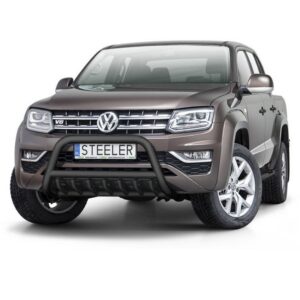 Frontbåge, VW Amarok 2016–, Ø70 mm, svart
