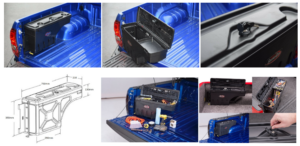 SWINGCASE – Hilux 2005–2015, vänster sida