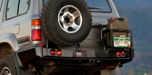 ARB bakre skyddsstötfångare – modeller med breddningar, Landcruiser 80