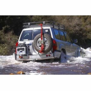 ARB bakre skyddsstötfångare, Nissan Patrol Y61, 10/2004–