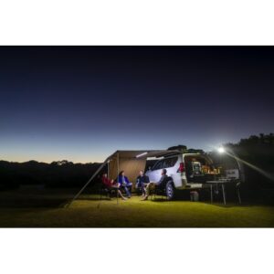 ARB markis med LED-belysning 2500×2500 (aluminiumhölje)
