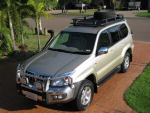 ARB takkorg i stål Toyota Prado 120