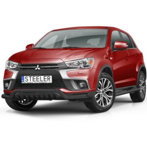 Stötfångarrör nedre, Mitsubishi ASX 2017–2019, Ø70 mm, svart