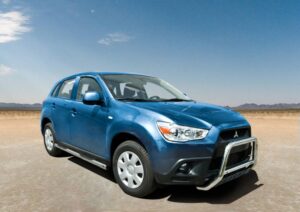 Sidorör med steg, Mitsubishi ASX 2010–2013, Ø70 mm