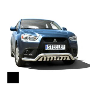 Stötfångarrör nedre, Mitsubishi ASX 2010–2013, Ø70 mm, svart