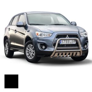 Frontbåge Mitsubishi ASX 2012–2017 Ø60 mm, svart