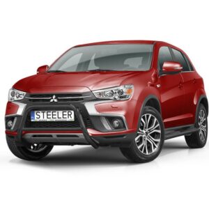 Frontbåge Mitsubishi ASX 2017–2019 Ø60 mm, svart