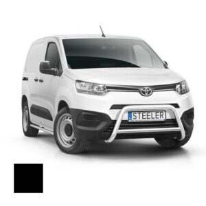Frontbåge, Toyota Proace City Furgon 2019–, Ø60 mm, svart