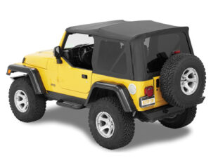 Supertop NX TJ Wrangler, 1997–2006, utan dörrar, Black Denim