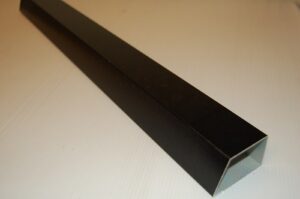 Aluminiumkåpa vänster/höger för låsstänger, 580 mm