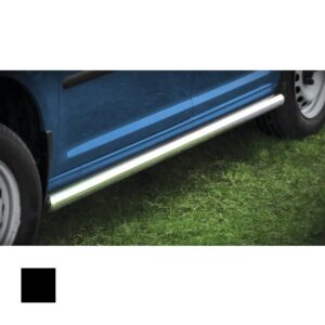 Sidorör, VW Caddy 2010–2015–, Ø60 mm, svart