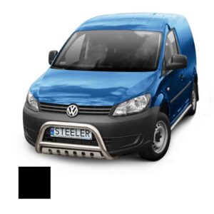 Frontbåge, VW Caddy 2010–2015–, Ø70 mm, svart