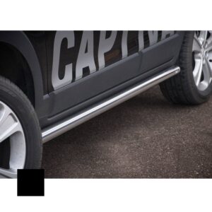 Sidorör, Chevrolet Captiva 2012–2015, Ø60 mm, svart