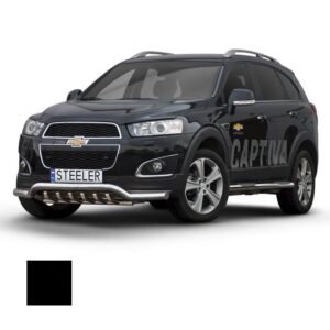 Stötfångarrör nedre, Chevrolet Captiva 2012–2015, Ø70 mm, svart