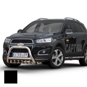Frontbåge, Chevrolet Captiva 2012–2015, Ø70 mm, svart