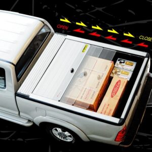 CARRYBOY Roller Lid/rullgardin, Ford Ranger Rap-Cab 2012–2022, svart