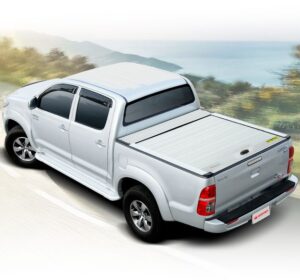 CARRYBOY Roller Lid/rullgardin, Toyota Hi-Lux Double-Cab 2006–2015, svart