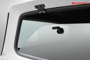 Tonad skjutbar sidoruta Amarok 2017 nr 26. R2 bakre höger glas