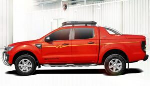 CARRYBOY GRX Lid, Ford Ranger Double-Cab 2012– Panther Black