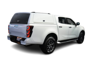 CARRYBOY WORKMAN flakkåpa Isuzu D-Max D/C 10/2024–, Splash White, centrallås