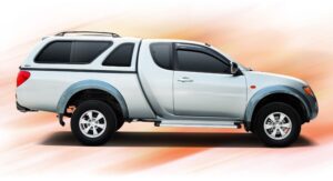 CARRYBOY flakkåpa, Mitsubishi L-200, Club-Cab 2006–