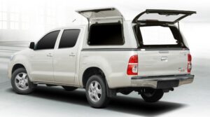CARRYBOY flakkåpa, Workman, Hi-Lux Double-Cab 2006–, 040 PURE WHITE
