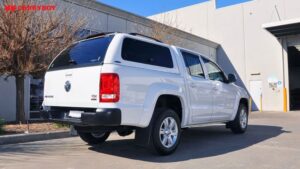 CARRYBOY flakkåpa, Volkswagen Amarok, Double-Cab 2010–2022, B4B4, White