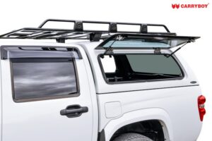 Sidoöppningsbar ruta, komplett, vänster, #S-17X, till Isuzu Double Cab