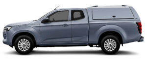 CARRYBOY WORKMAN flakkåpa Isuzu D-Max EX/C 10/2024–, Splash White, centrallås