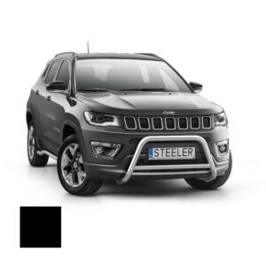 Frontbåge Jeep Compass 2017– Ø60 mm, svart