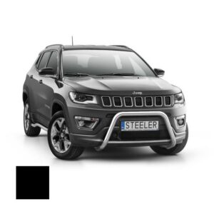 Frontbåge Jeep Compass 2017– Ø60 mm, svart