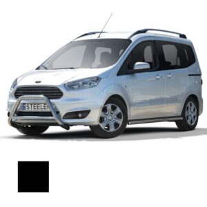 Frontbåge, Ford Courier 2014–2018, Ø60 mm, svart