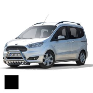 Frontbåge, Ford Courier 2014–2018, Ø60 mm, svart