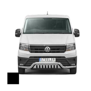 Stötfångarrör nedre, VW Crafter 2017–, Ø70 mm, svart
