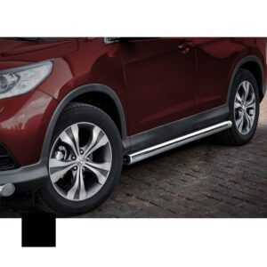 Sidorör, Honda CRV 2012–2016–, Ø60 mm, svart